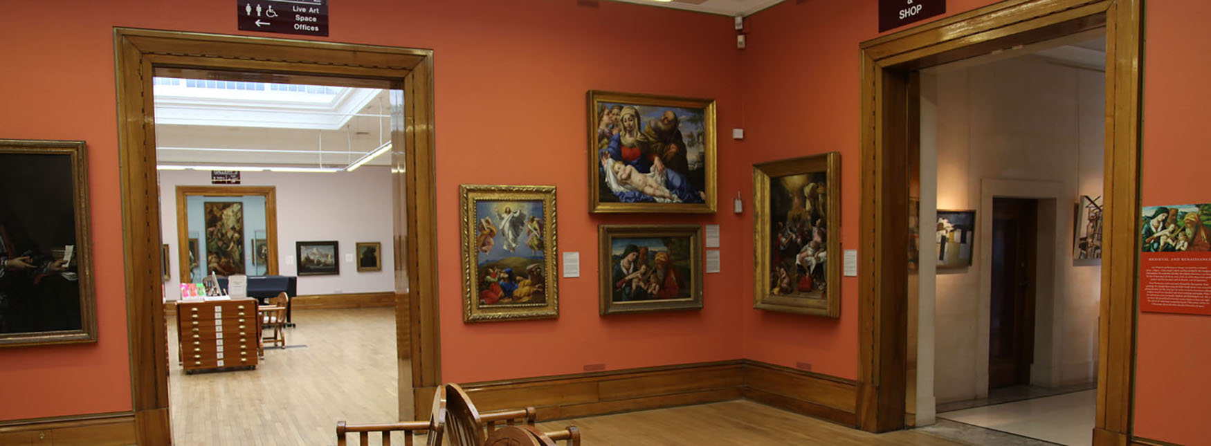 Ferens Art gallery interior