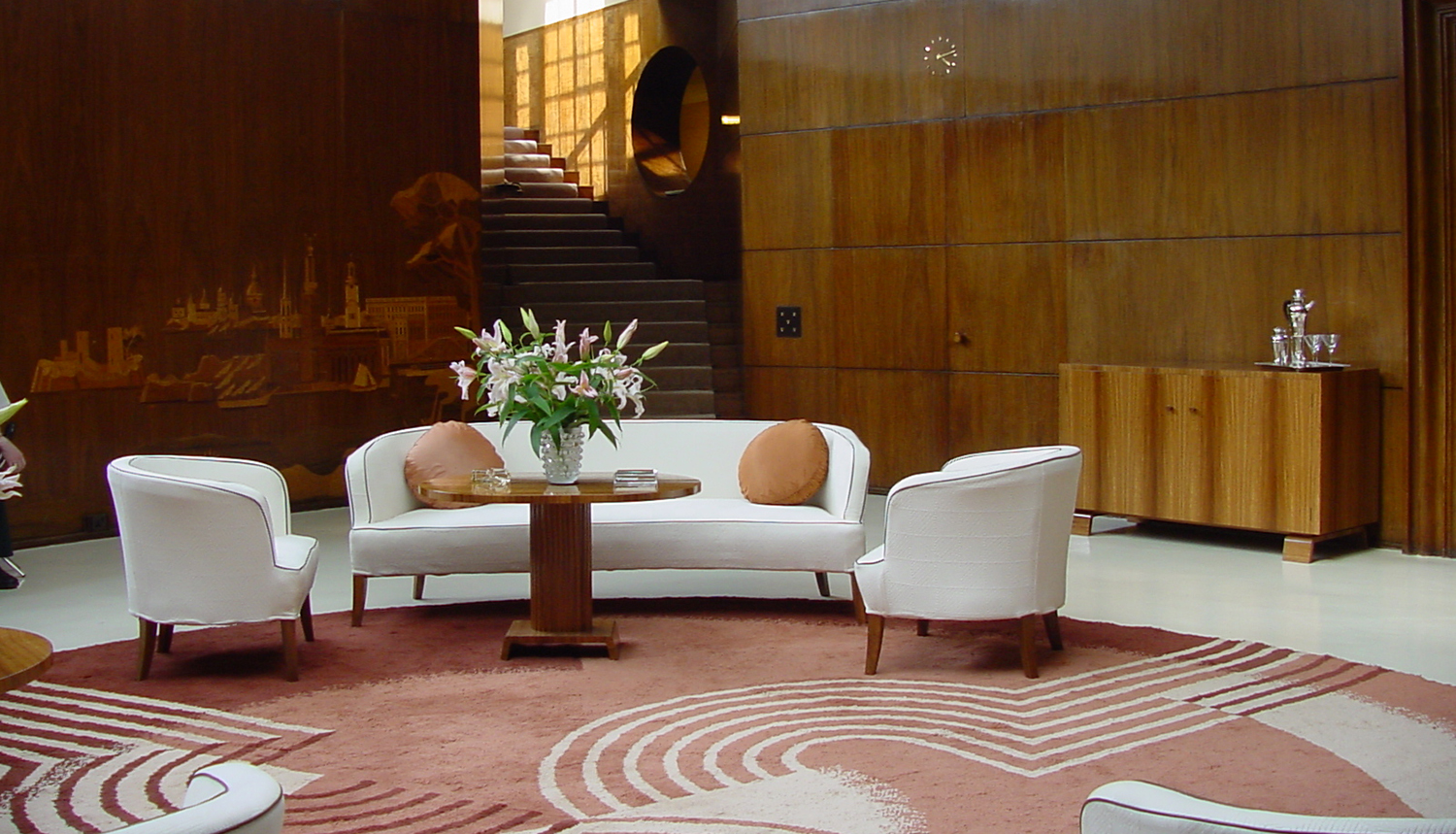 One of my favourite interiors, London's Eltham Palace dates from the 1930's