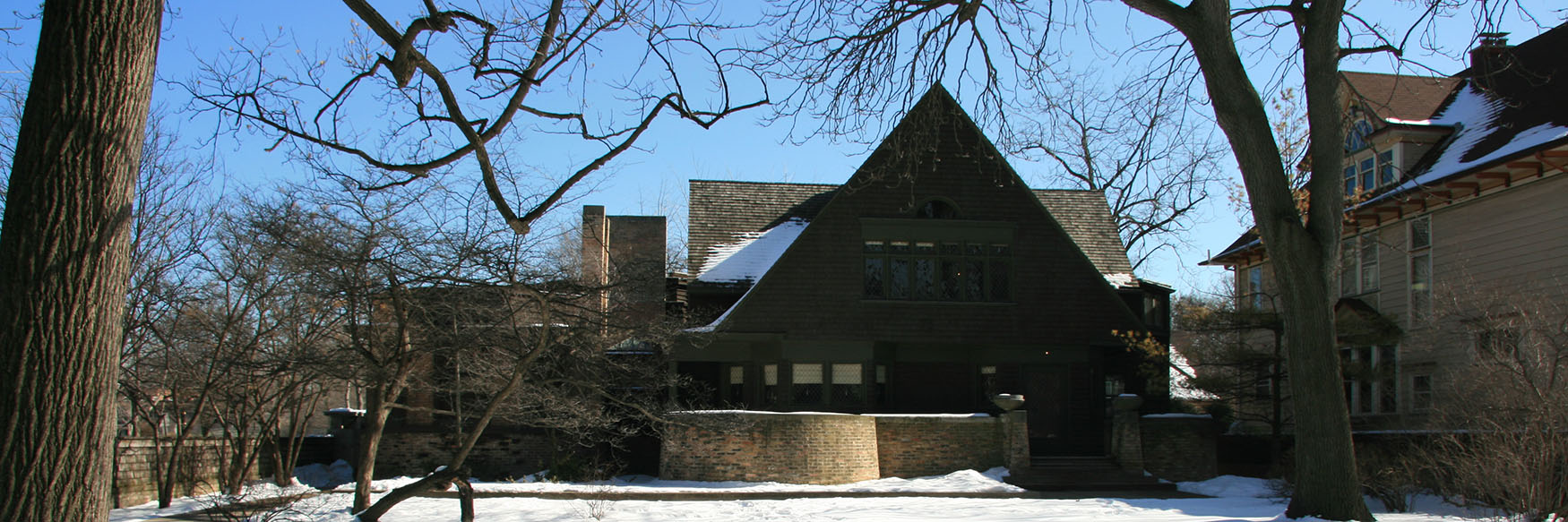 Frank Lloyd Wright's studio and home in Oak park, Chicago