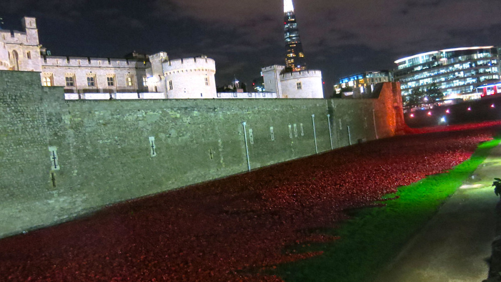 Moat of blood